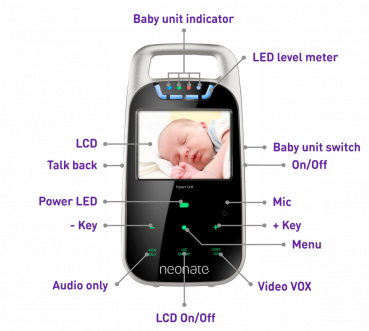 neonate Babyphone BC-8000DV